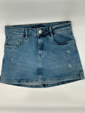 Miller Denim Mini Skirt Womens 4